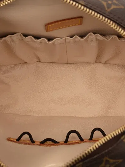 Pre-owned Louis Vuitton 2003 Monogram Spontini Satchel In Brown