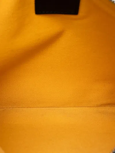 Pre-owned Goyard 2013 Ine Senat Mm Clutch Bag In Black