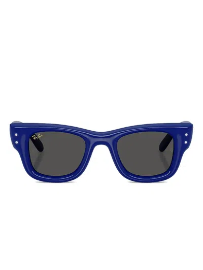 Ray Ban Ray-ban 47mm Small Square Sunglasses In Blue
