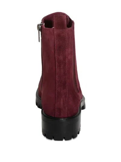 Chuckies Lug-sole Suede Boot In Multi