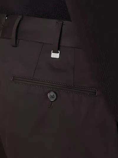 Purple Mountain Observatory Side-pocket Tailored Trousers In Brown