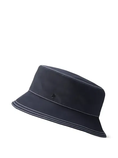 Maison Michel Capucine Hat In Blue