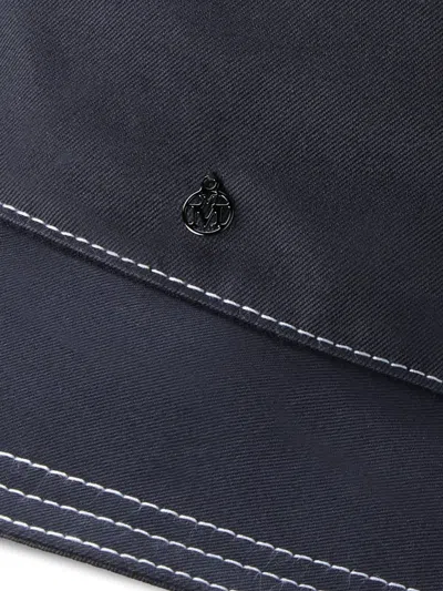 Maison Michel Capucine Hat In Blue