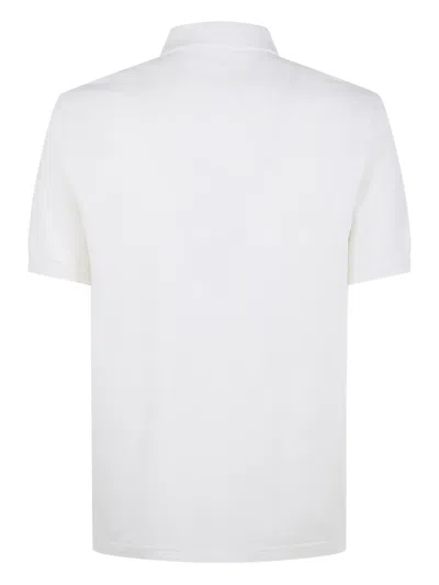 Fred Perry Laurel Wreath-embroidered Polo Shirt In White