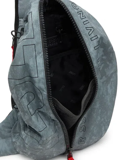 Diesel Zip-d Backpack In Pink