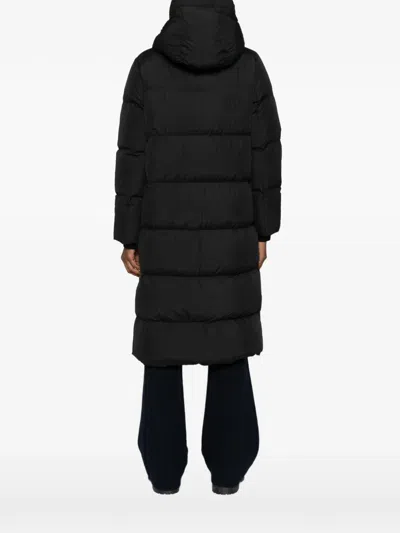 Marc O'polo Hood Oversided Coat In Black