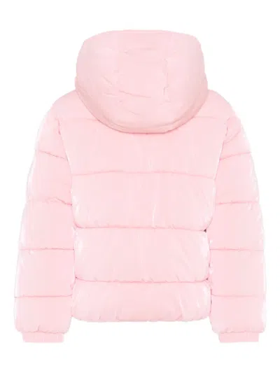 Levi's Padded Hooded Jacket In Pink