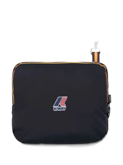 K-way Marcel Logo-detail Holdall In Pink