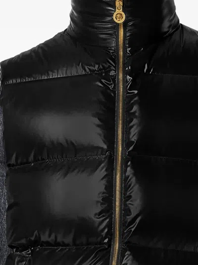 Versace Zip-fastening Jacket In Black