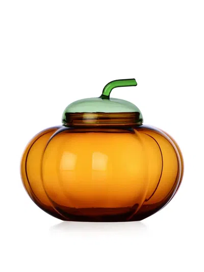 Ichendorf Milano Pumpkin Sugar Bowl In Brown