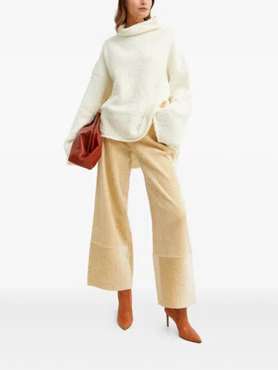 Aeron Veto Corduroy Trousers In Yellow