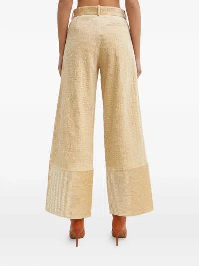 Aeron Veto Corduroy Trousers In Yellow