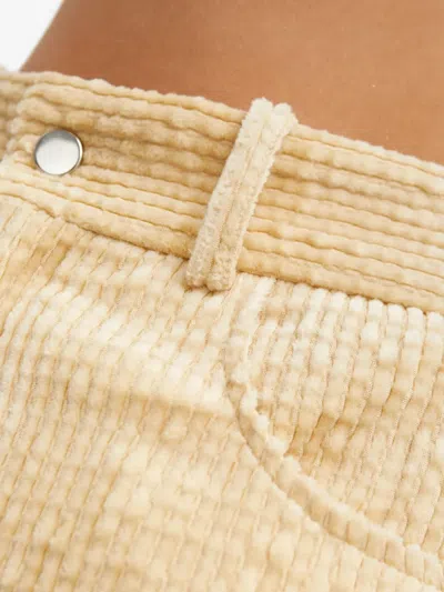 Aeron Veto Corduroy Trousers In Yellow