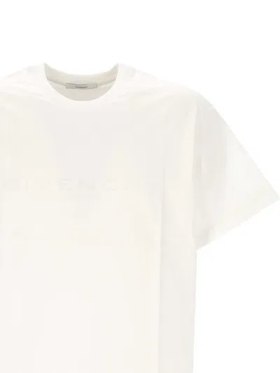Givenchy Logo T-shirt In Neutral