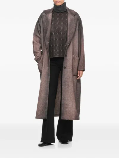 Avant Toi High-neck Sweater In Brown