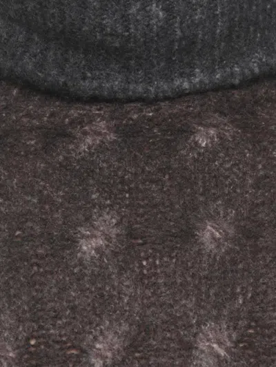 Avant Toi High-neck Sweater In Brown