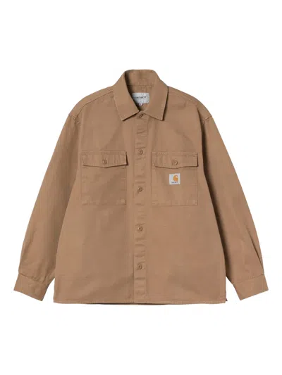 Carhartt Kelly Shirt Jac In Brown