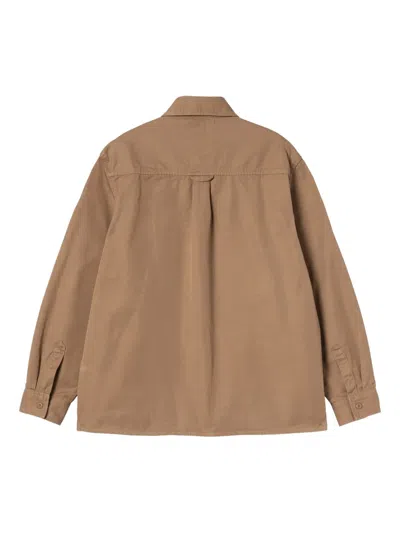Carhartt Kelly Shirt Jac In Brown