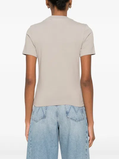 Axel Arigato Bubble Logo-print T-shirt In Neutral