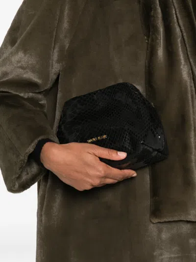 Marc Ellis Arlena S Py Mini Clutch Bag In Black