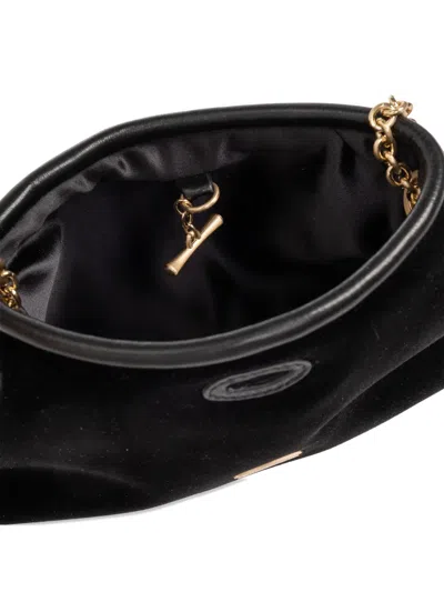 Cult Gaia Small Kiraz Bead-chain-strap Shoulder Bag In Black