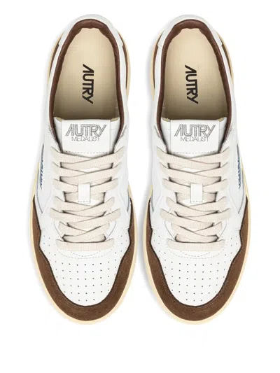 Autry Leather Sneakers In White