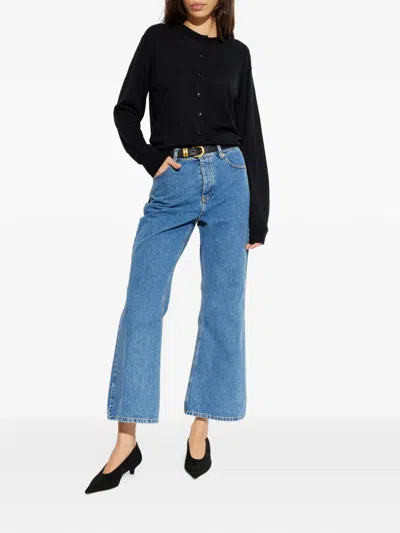 By Malene Birger Montie Buttoned Cardigan In Black