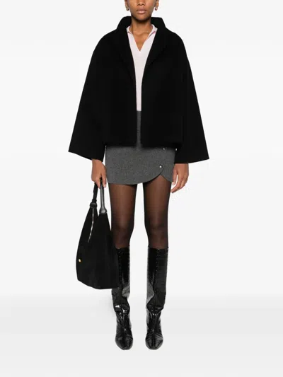Max Mara Collared Ribbed Top In Pink