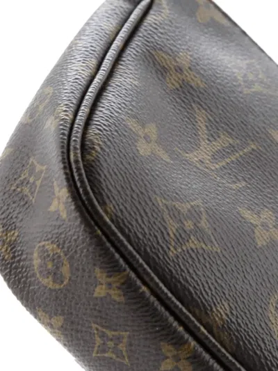 Pre-owned Louis Vuitton Multi Pochette Accessoires Monogram Canvas Crossbody Bag In Brown