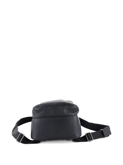 Pre-owned Louis Vuitton Michael Nm Damier Infini Leather Backpack In Black