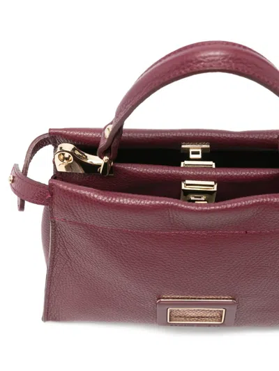 Marc Ellis Small Adele Tote Bag In Burgundy