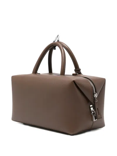 Max Mara Holdallm Tote Bag In Brown