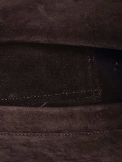 Pre-owned Louis Vuitton W Monogram Tuffetage Leather Pm Tote Bag In Brown