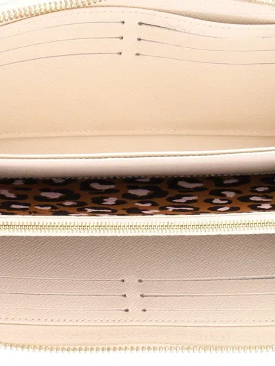 Pre-owned Louis Vuitton Zippy Wallet Wild At Heart Monogram Giant Small Wallets In Neutral