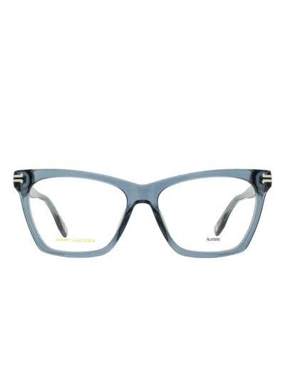 Marc Jacobs Cat-eye Glasses In Blue