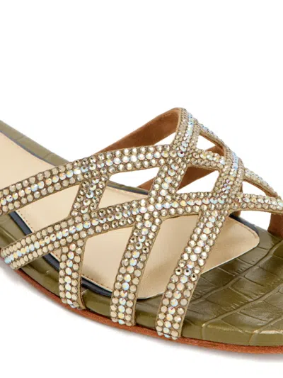 Nicoli Zuri Embellished-strap Sandals In Multi