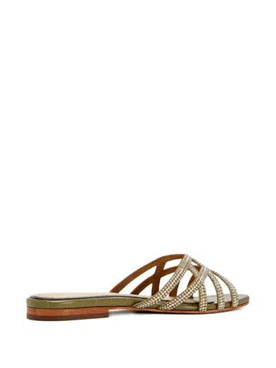 Nicoli Zuri Embellished-strap Sandals In Multi