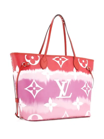 Pre-owned Louis Vuitton Neverfull Nm Limited Edition Escale Monogram Giant Mm Tote Bag In Multi
