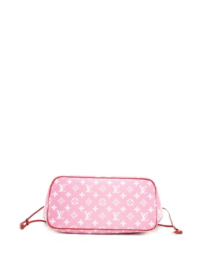 Pre-owned Louis Vuitton Neverfull Nm Limited Edition Escale Monogram Giant Mm Tote Bag In Multi