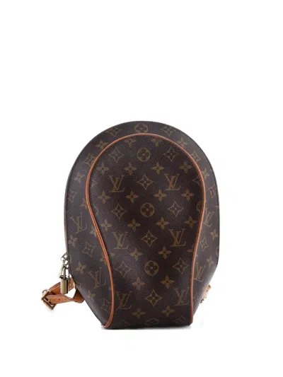 Pre-owned Louis Vuitton Ellipse Monogram Canvas Backpack In Brown