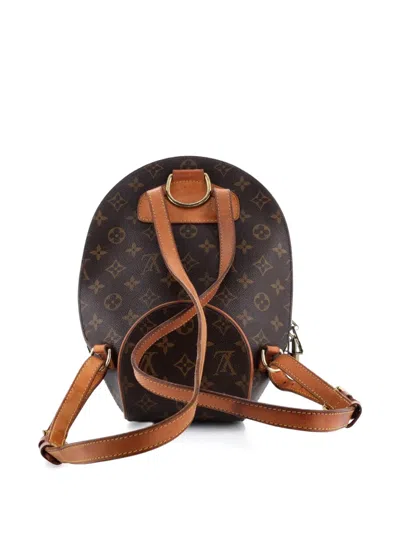 Pre-owned Louis Vuitton Ellipse Monogram Canvas Backpack In Brown