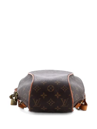 Pre-owned Louis Vuitton Ellipse Monogram Canvas Backpack In Brown