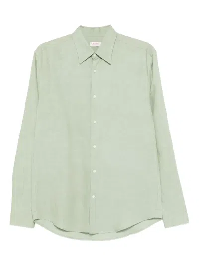 Fursac Long-sleeve Shirt In Green