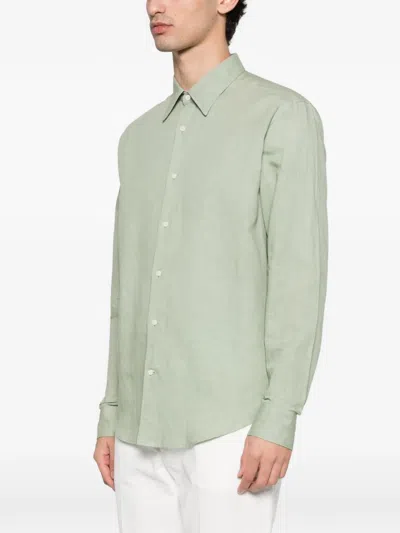 Fursac Long-sleeve Shirt In Green