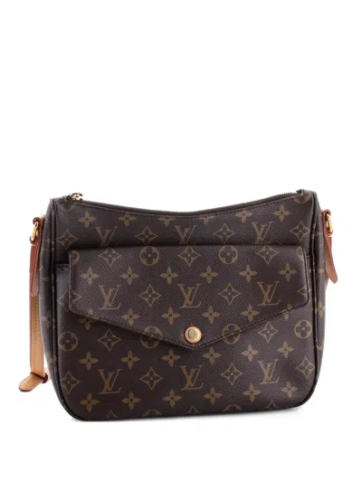 Pre-owned Louis Vuitton Mabillon Shoulder Bag Monogram Canvas Crossbody Bag In Brown