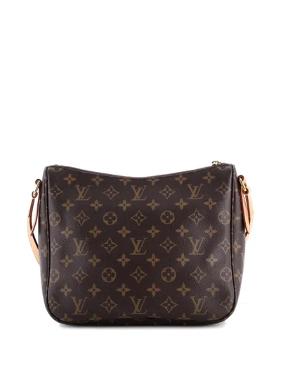 Pre-owned Louis Vuitton Mabillon Shoulder Bag Monogram Canvas Crossbody Bag In Brown