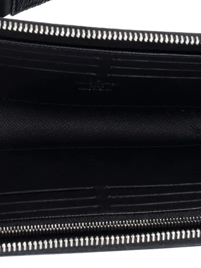 Pre-owned Louis Vuitton Zippy Dragonne Wallet Damier Graphite Small Wallets In Black