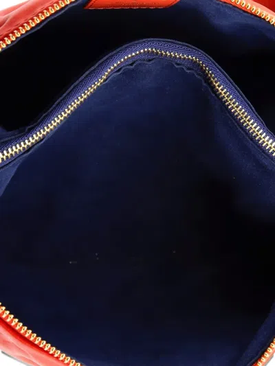 Pre-owned Louis Vuitton Coussin Bag Monogram Embossed Lambskin Pm Crossbody Bag In Red