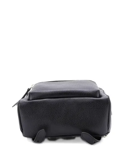 Pre-owned Gucci Soho Chain Leather Backpack In Black