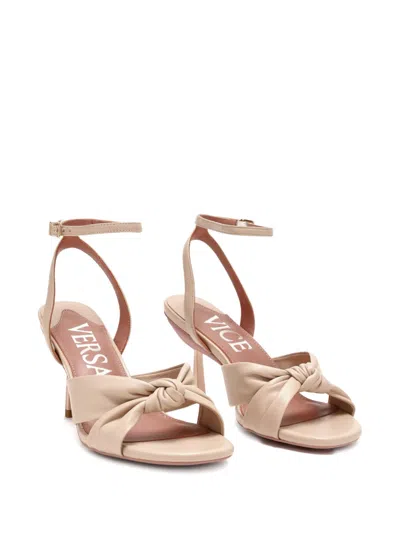 Vice Versa 95mm Everyday Ankle-strap Sandals In Neutral